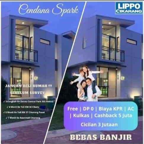 rumah tanpa dp di cikarang