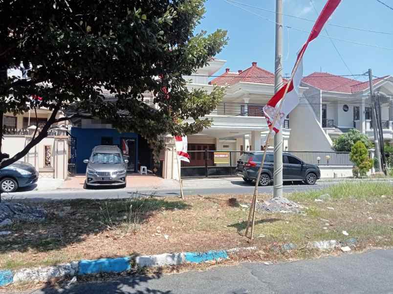 sewa rumah mewah bagus area perum baruk utara surabaya