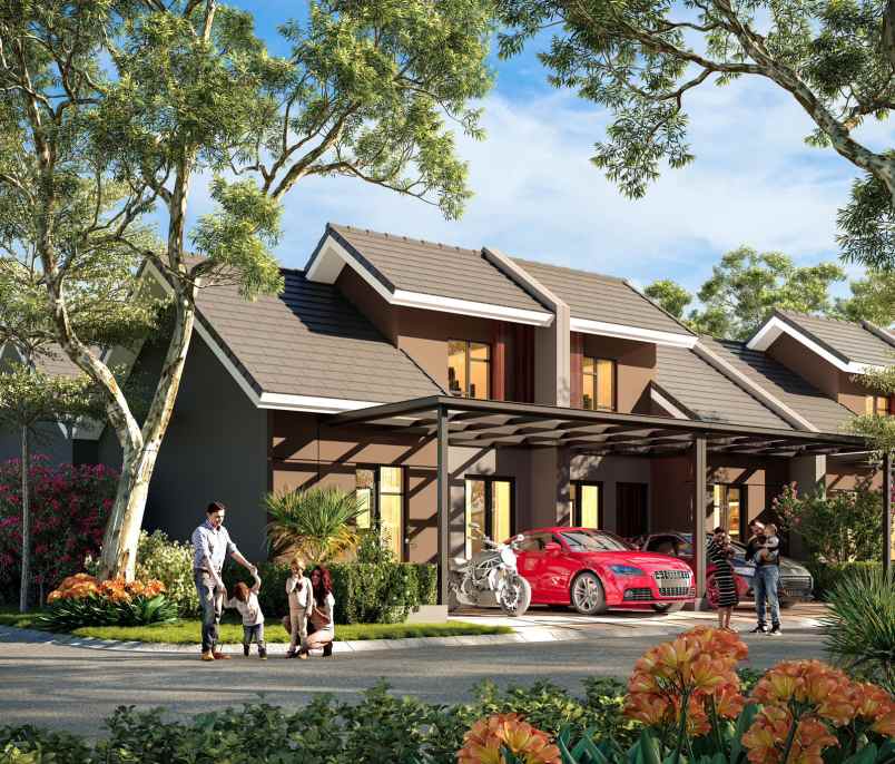 tahun baru rumah baru di the boulevard bogor