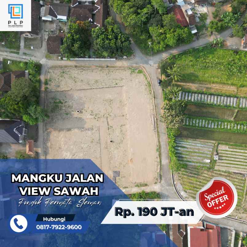 tanah 190 jutaan hanya 4 menit dari jalan magelang