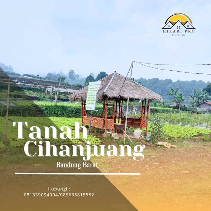 tanah cihanjuang siap bangun view keren