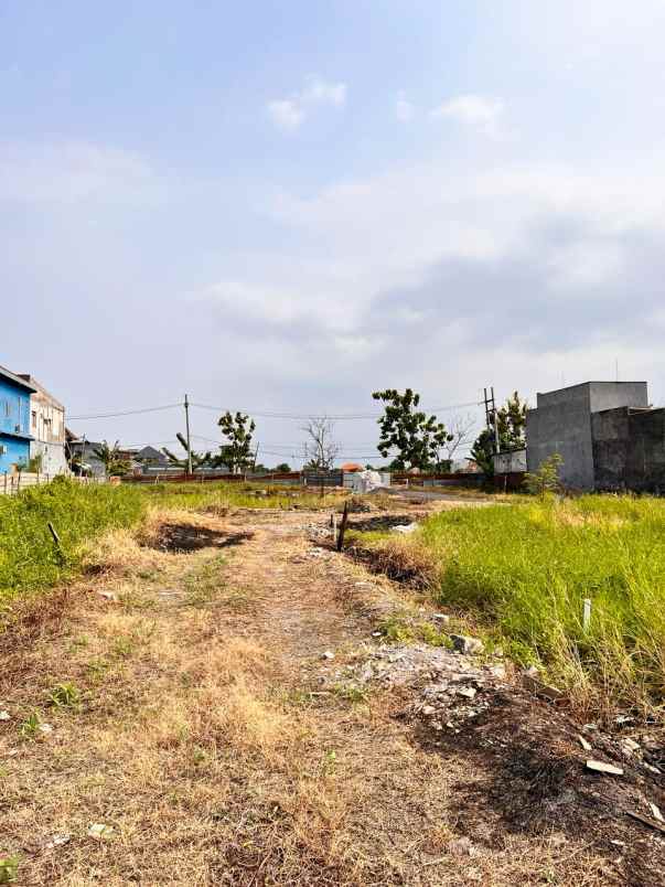 tanah gedangan siap bangun fasum lengkap sudah shm