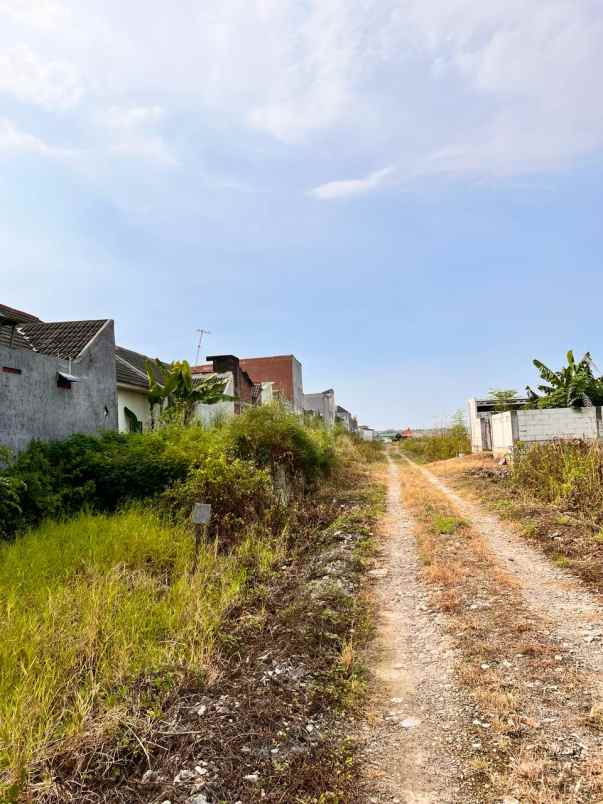 tanah gedangan siap bangun fasum lengkap sudah shm