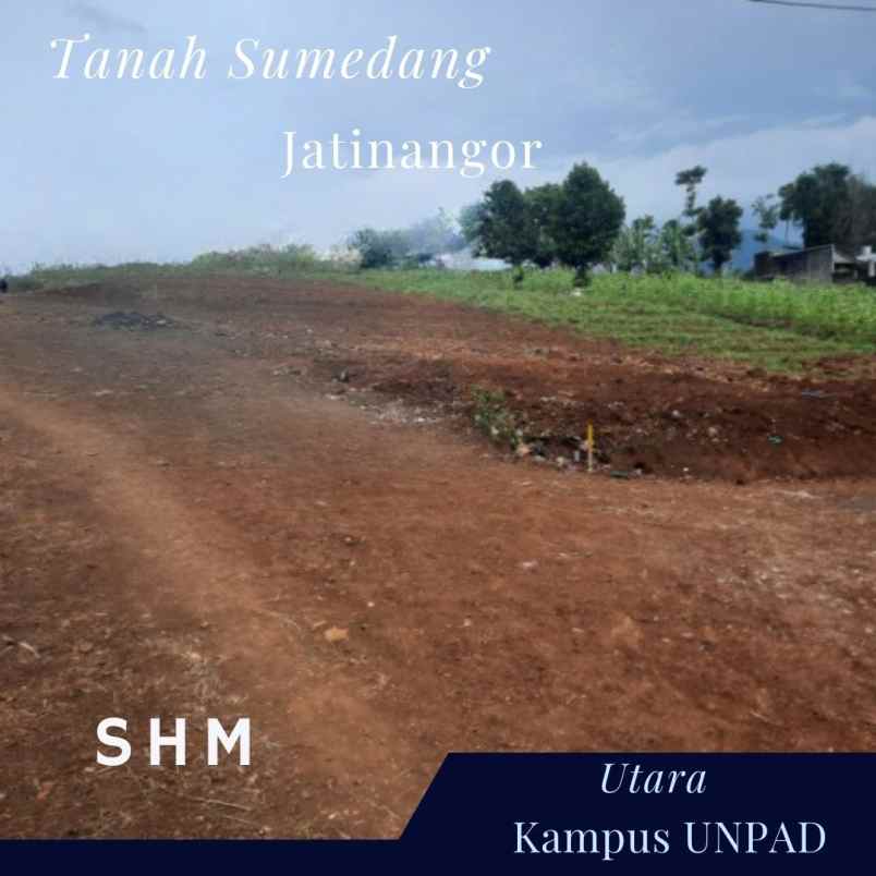 tanah kost jatiroke 5 menit jalan raya jatinangor shm