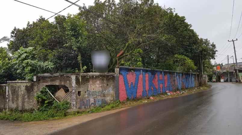tanah luas 2000m bonus rumah duren seribu depok