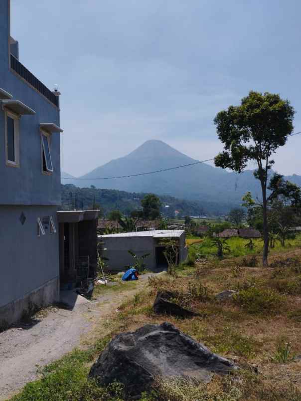 tanah pedesaan trawas view persawahan dan pegunungan