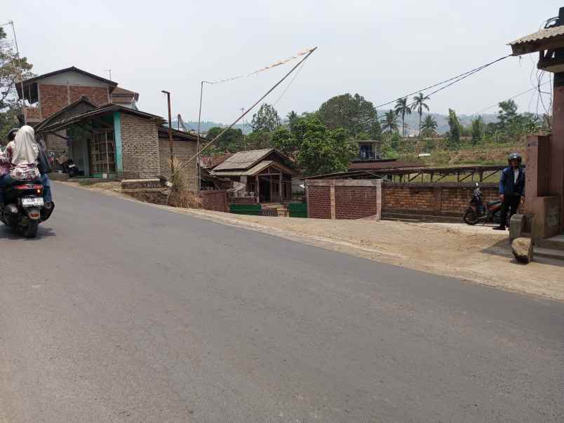 tanah plus kolam ikan plus rumah plus kebun