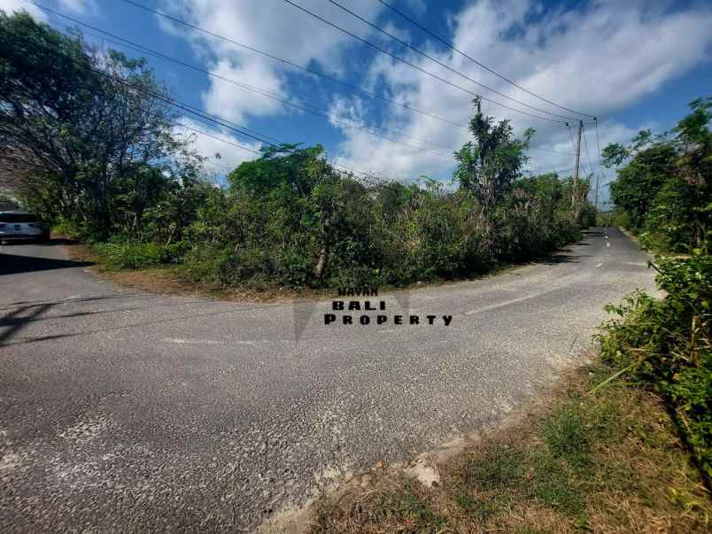 tanah sea view 1 76 hektar di pecatu dekat savaya