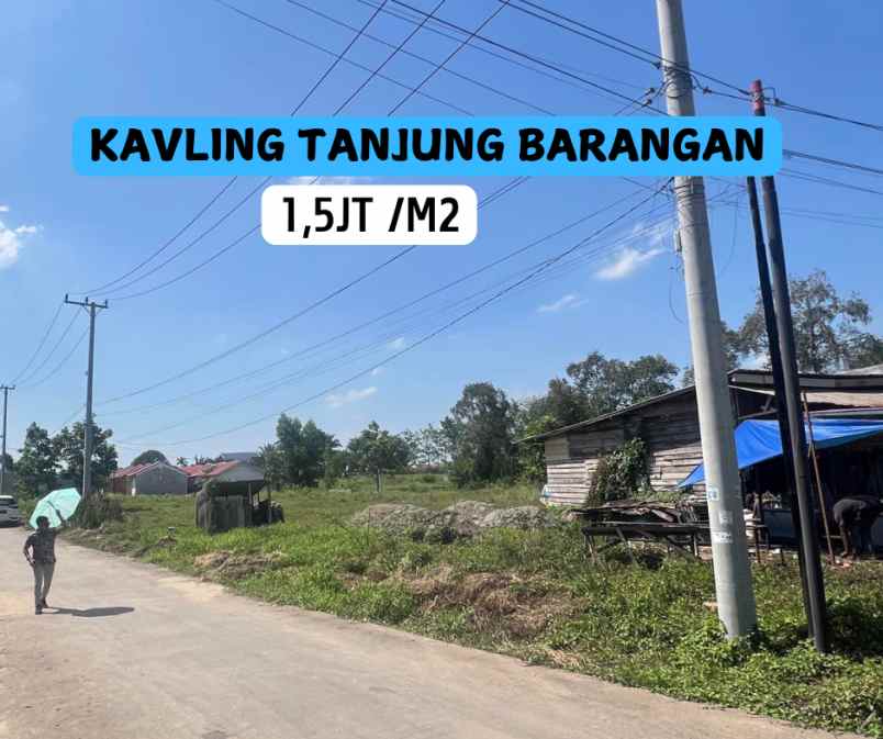 tanah tanjung barangan bebas banjir