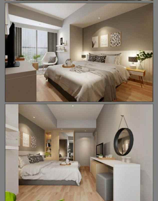 the peak lantai 21 view city siap huni fully furnished