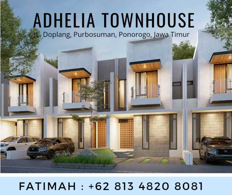 adhelia townhouse rumah syariah ponorogo