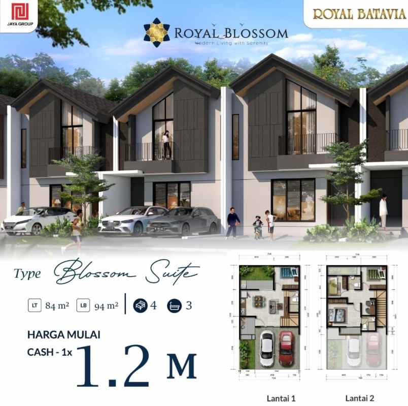 cluster baru royal blossom