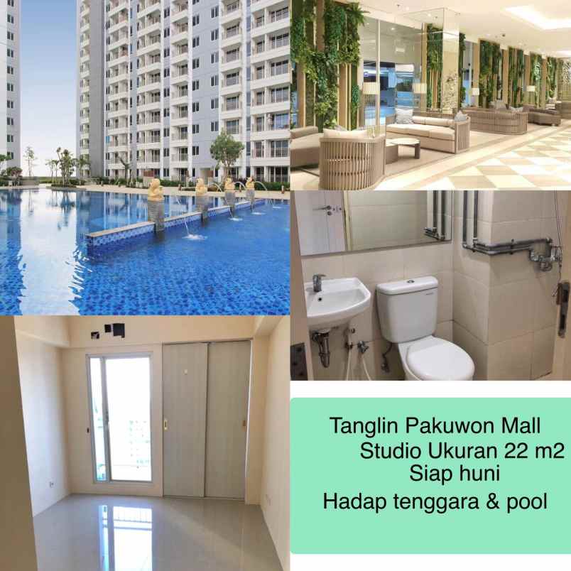 dijual apartemen pakuwon indah