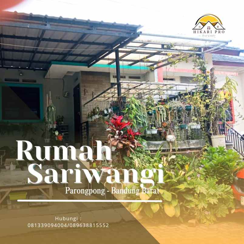 dijual cepat rumah murah di sariwangi