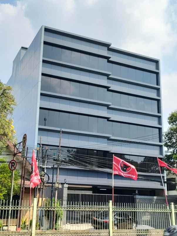 dijual gedung baru jl sultan agung jakarta pusat