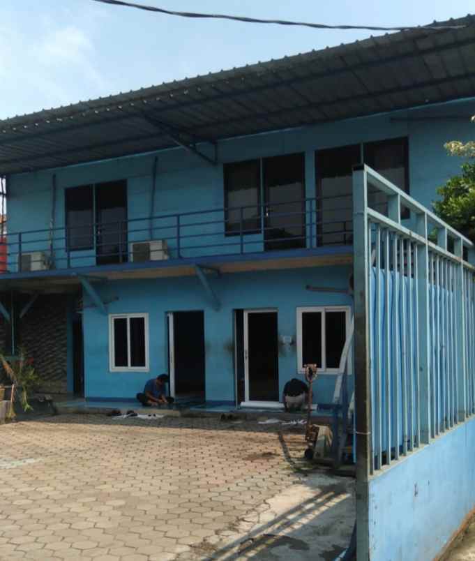 dijual gudang aktip 2400 m2 mustiikasari kota bekasi