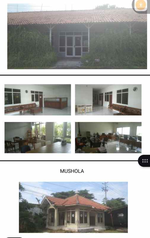 dijual gudang ex pabrik furniture pantura tegal