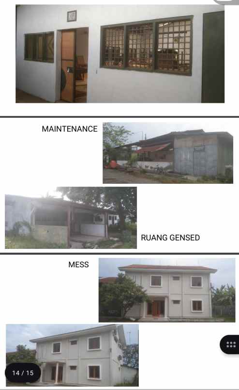 dijual gudang ex pabrik furniture pantura tegal