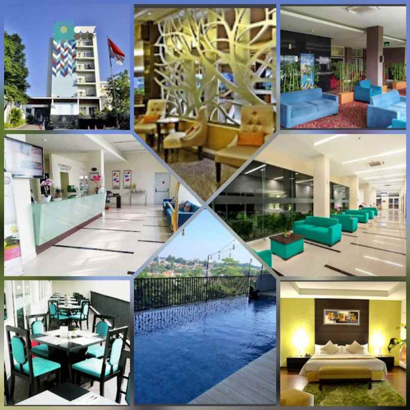 dijual hotel bintang 4 lokasi bogor jawa barat