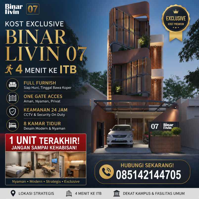 dijual kost dago