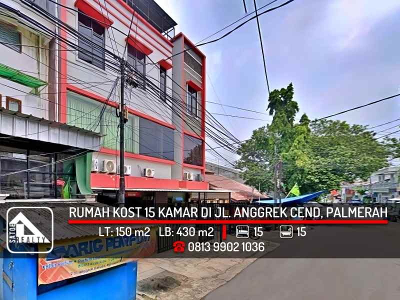 dijual kost jl anggrek cendrawasih