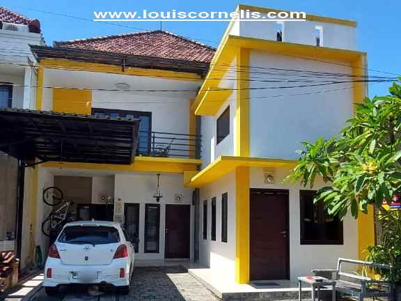 dijual murah rumah kantor 2 lantai di gatsu denpasar