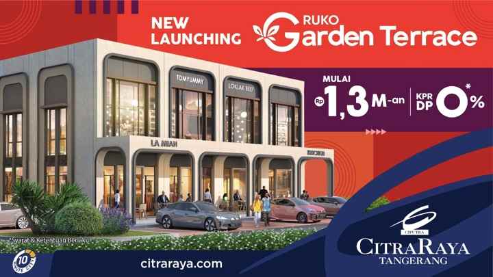 dijual ruko gudang kantor citra raya tangerang