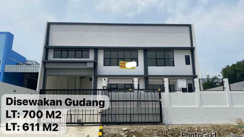 dijual ruko gudang kantor delta silicon 3