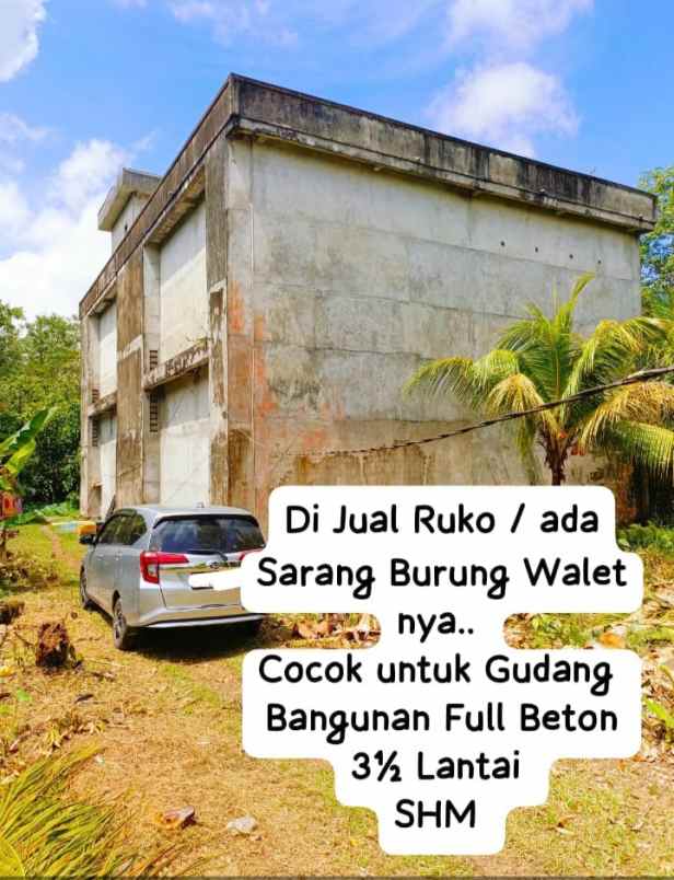dijual ruko gudang kantor jalan 28 oktober