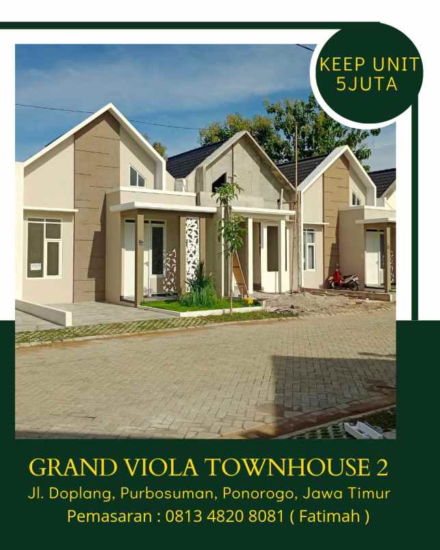 dijual ruko gudang kantor jl doplang purbosuman