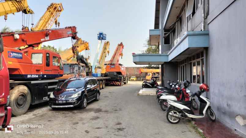 dijual ruko gudang kantor jl raya cakung jakarta timur