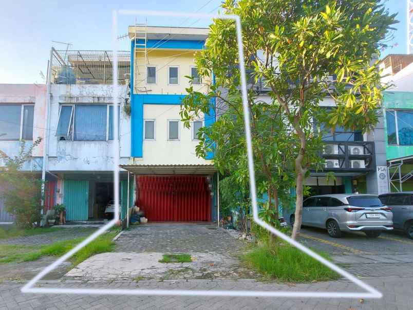 dijual ruko gudang kantor rungkut asri
