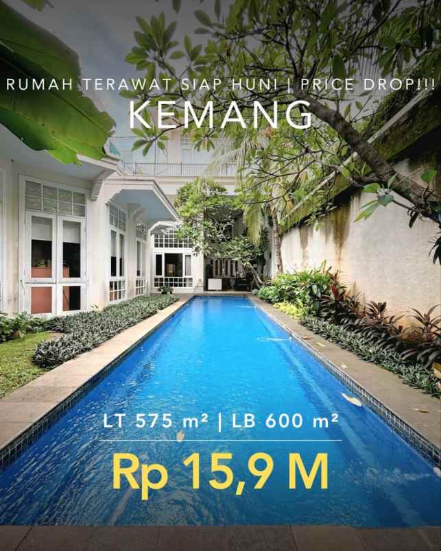 dijual rumah ampera cilandak jakarta