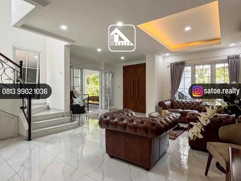 dijual rumah area niaga hijau pondok