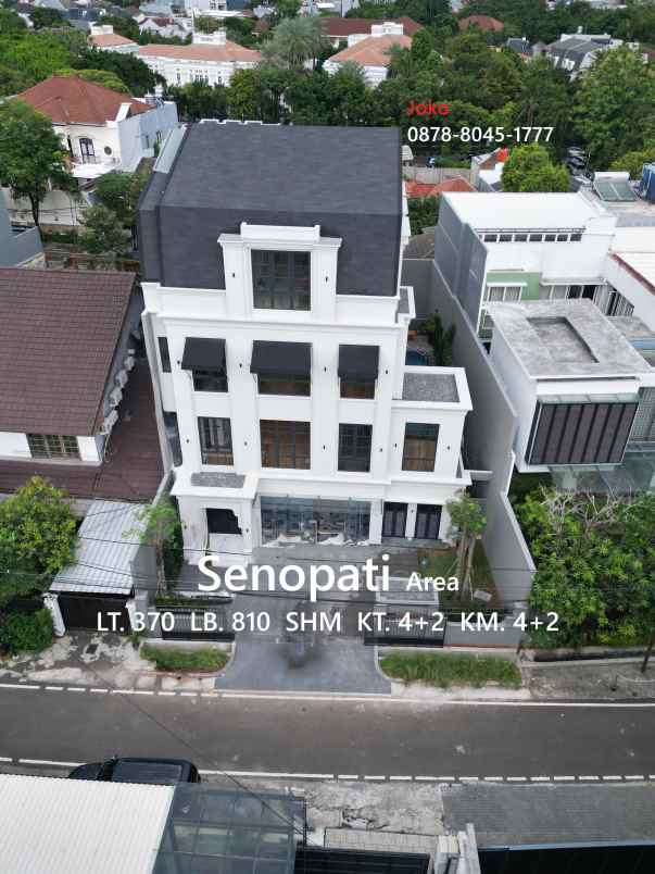 dijual rumah area senopati