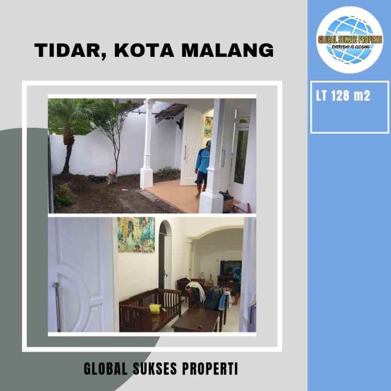 dijual rumah bukit cemara tidar sukun