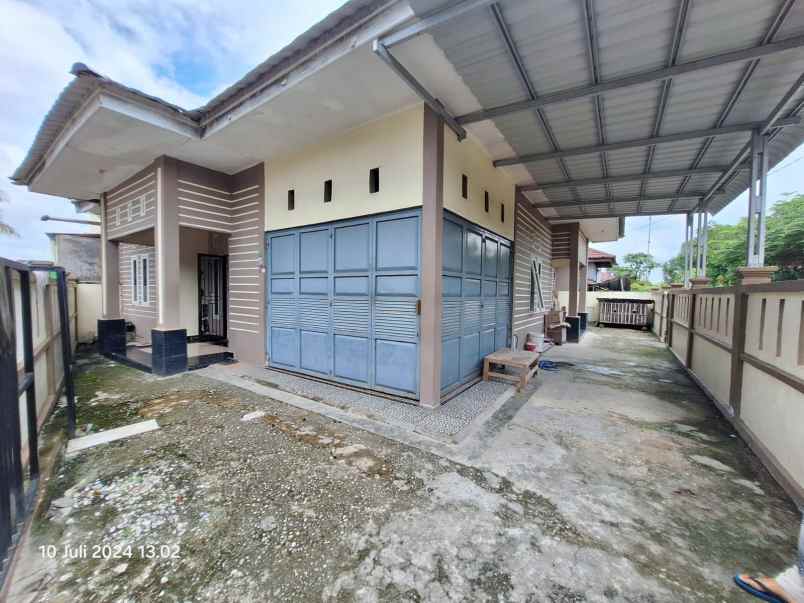 dijual rumah bulatan di garuda sakti km 3 420 juta