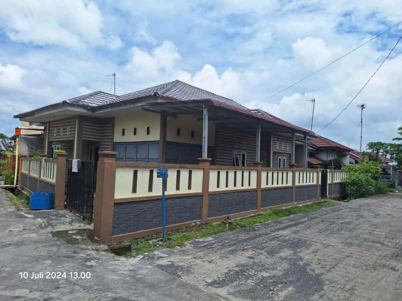 dijual rumah bulatan di garuda sakti km 3 420 juta