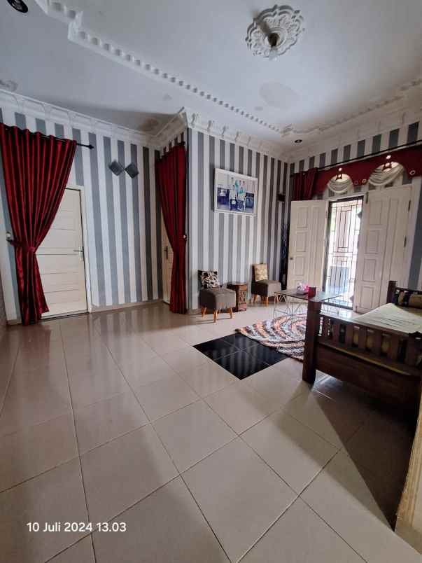 dijual rumah bulatan di garuda sakti km 3 420 juta