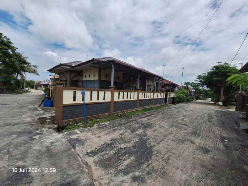 dijual rumah bulatan di garuda sakti km 3 420 juta