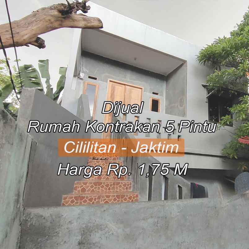 dijual rumah cililitan kecil 1 rt 10 rw