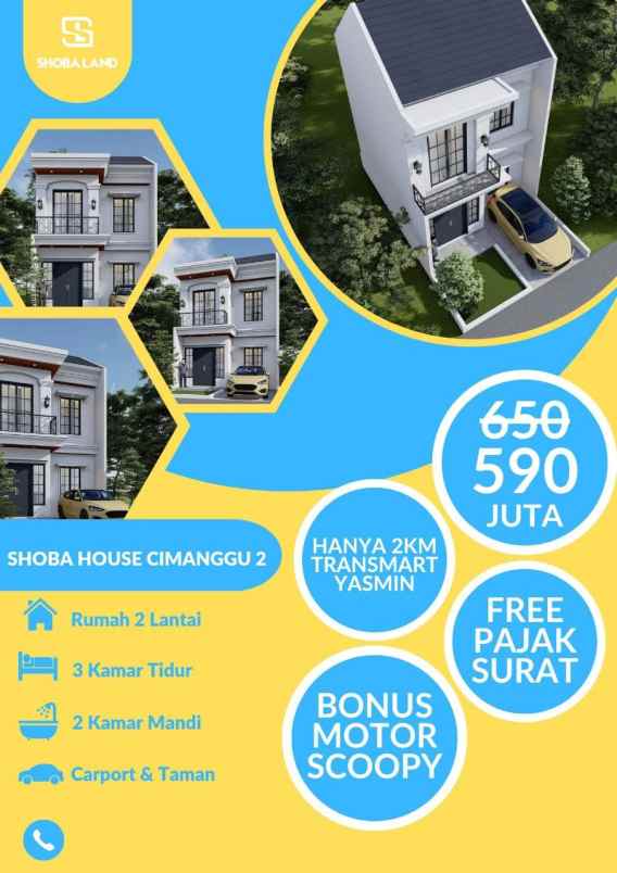 dijual rumah cimanggu