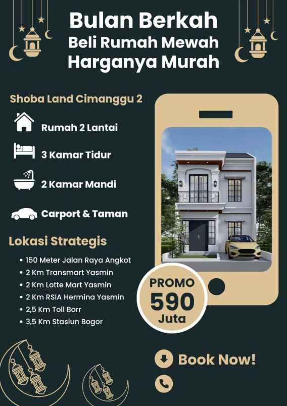 dijual rumah cimanggu