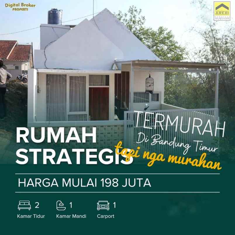 dijual rumah cinunuk cileunyi kabupaten