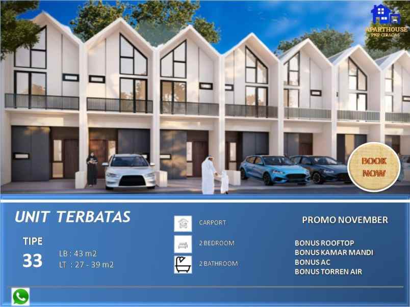 dijual rumah ciracas