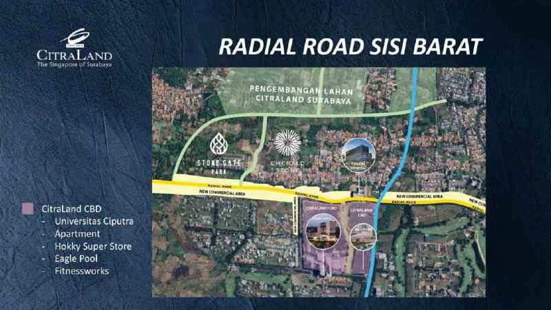 dijual rumah citraland surabaya