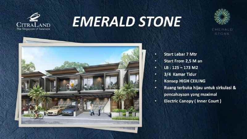 dijual rumah citraland surabaya