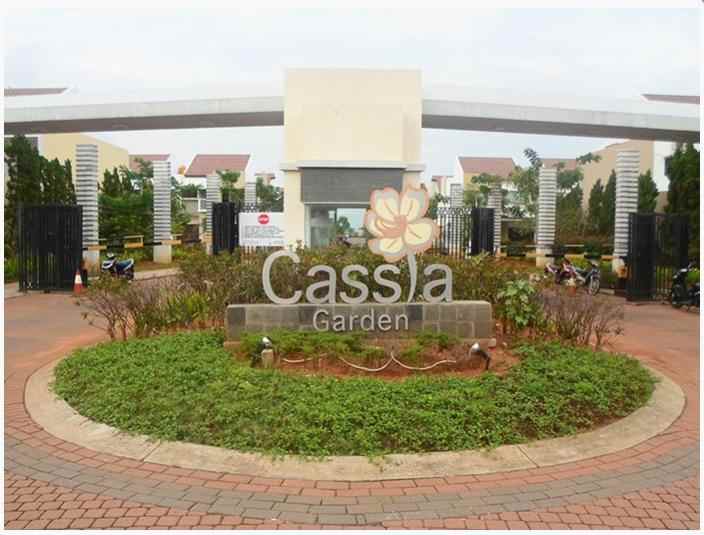 dijual rumah cluster cassia jgc jakarta