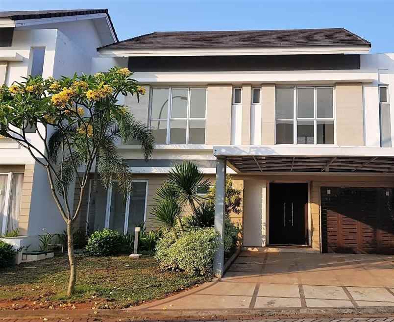 dijual rumah cluster palm spring jgc cakung