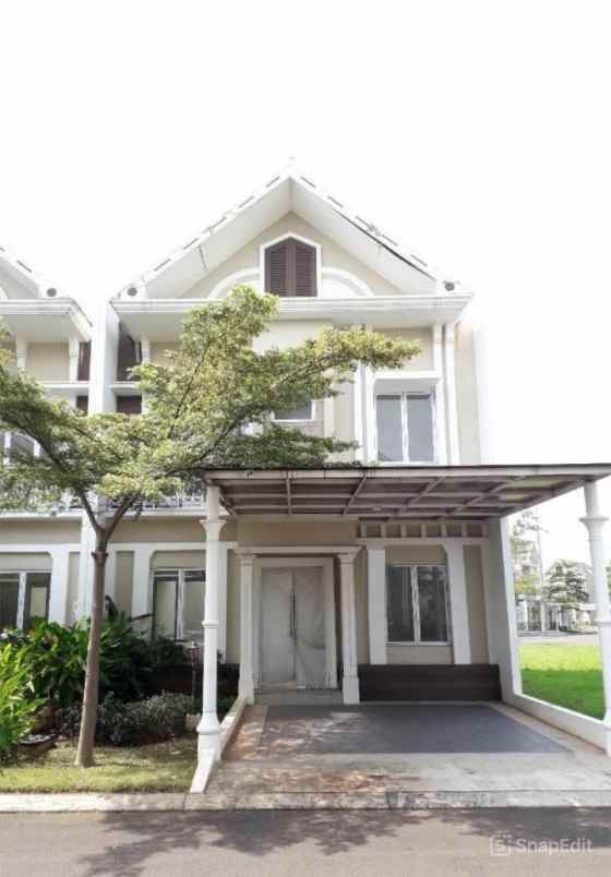 dijual rumah cluster thames jgc jakarta